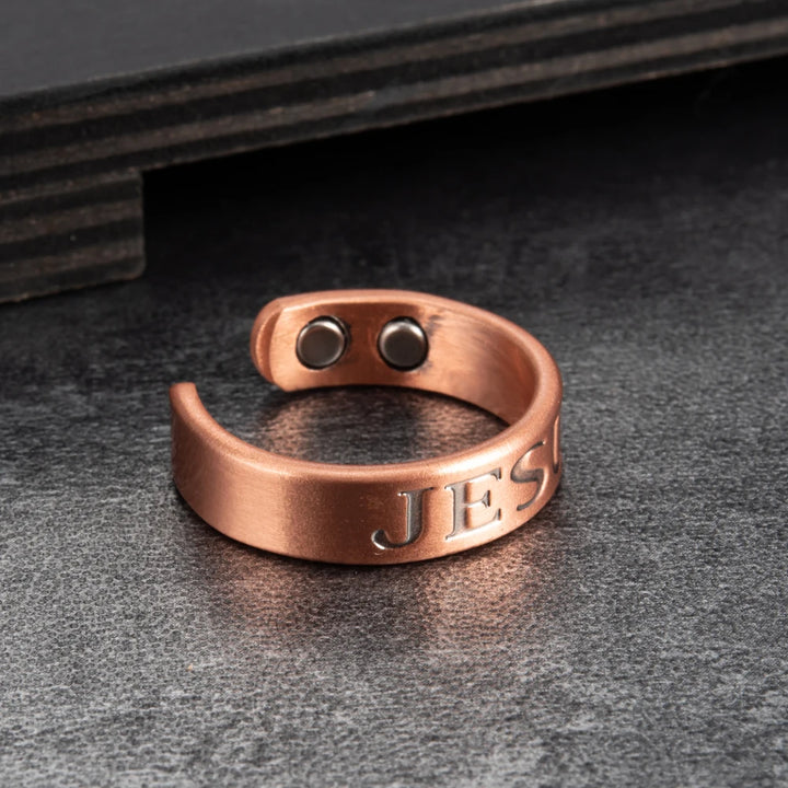 Credo Anello Unisex Rame