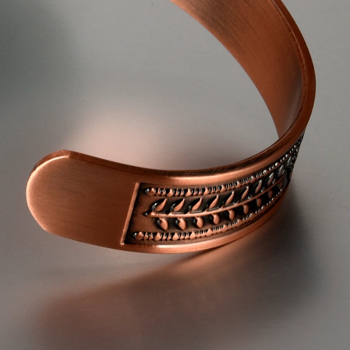 Era Bracciale Rame Inciso