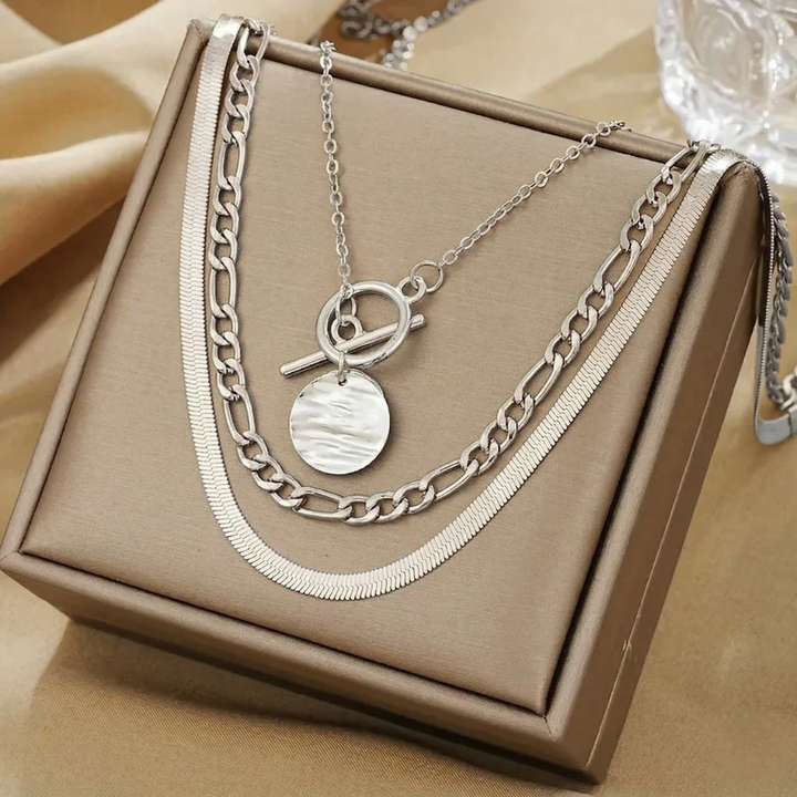Collana Multistrato Savira | Oro