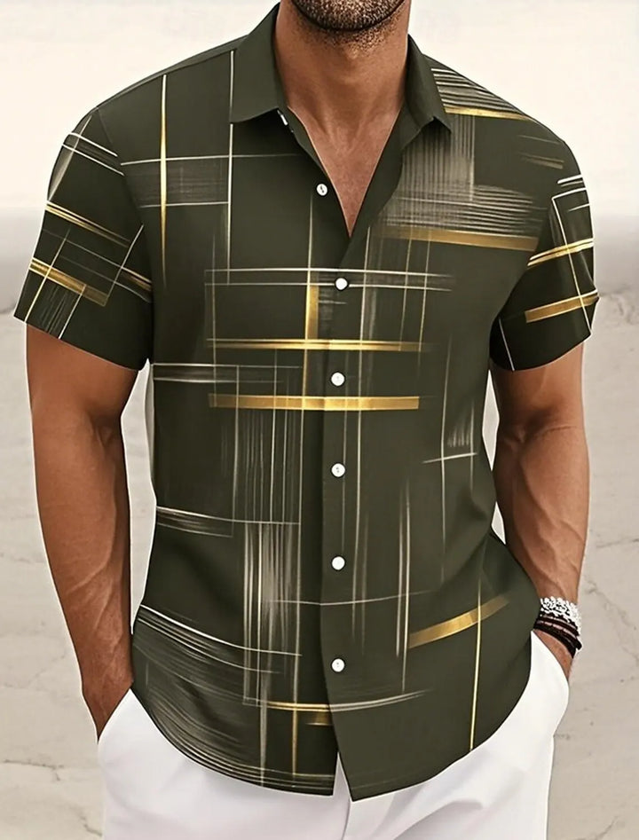 Massimo Camicia Corta Uomo