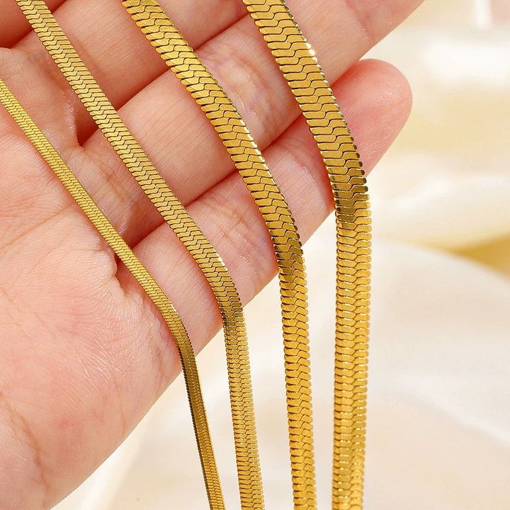 Serpente Collana Unisex Metallo