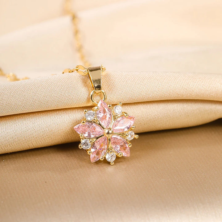 Pesca Collana Fiore Donna