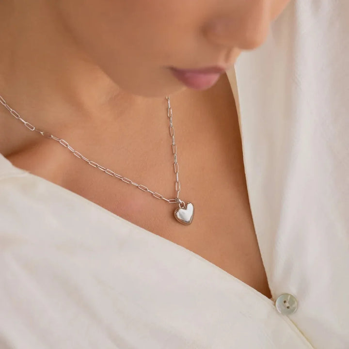Affetto Collana Argento Oro