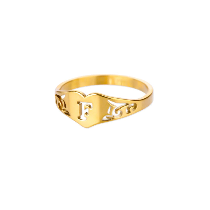 Principio Anello Lettera Donna