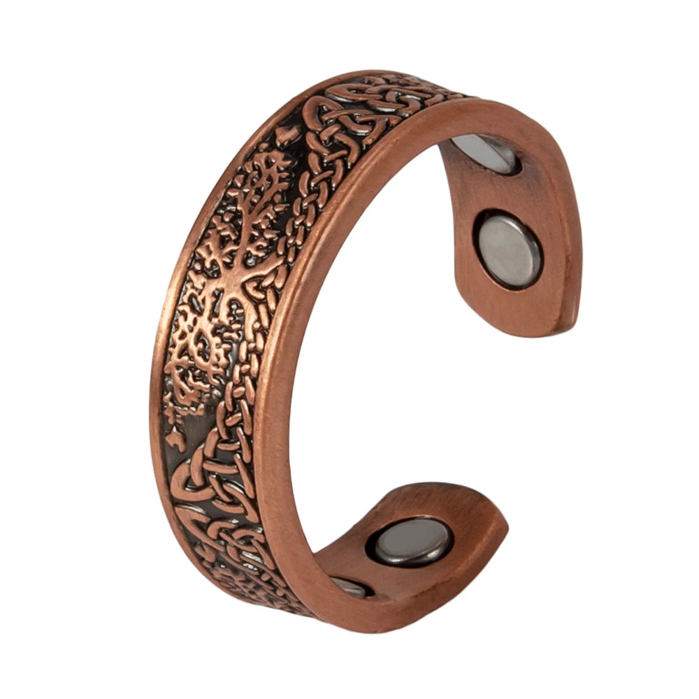 Apofis Anello Rame Decorato
