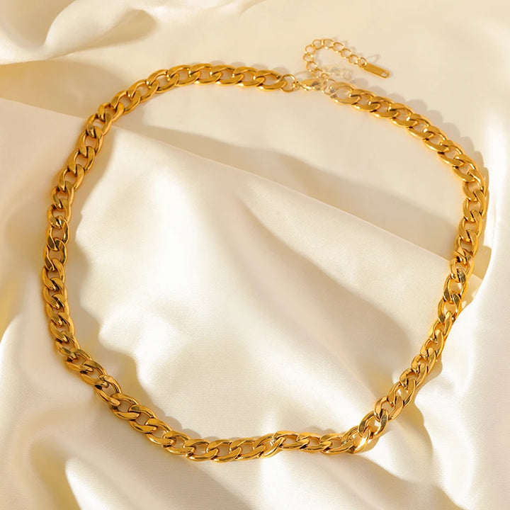 Cuban Link Collana Dorata