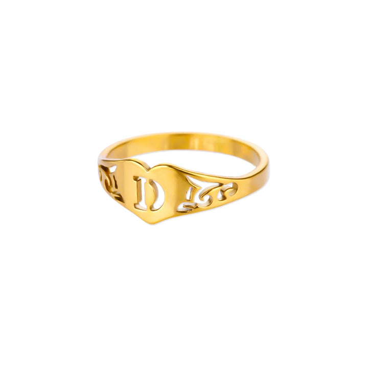 Principio Anello Lettera Donna