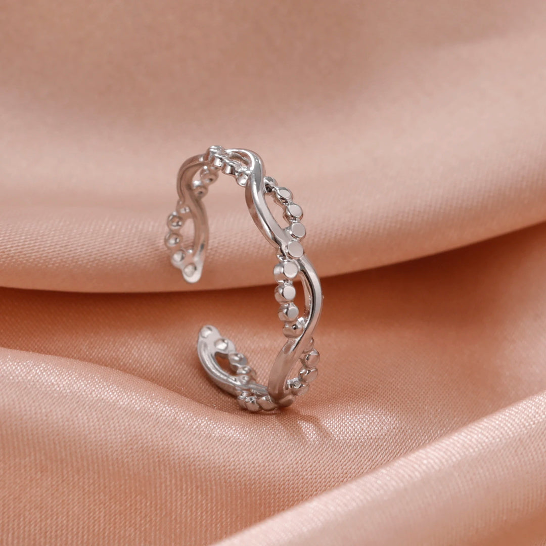 Geometrie Anello Regolabile Donna