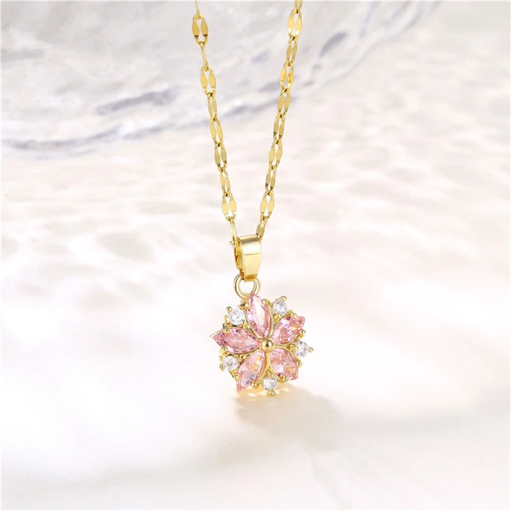 Romanticismo Collana Dorata Donna