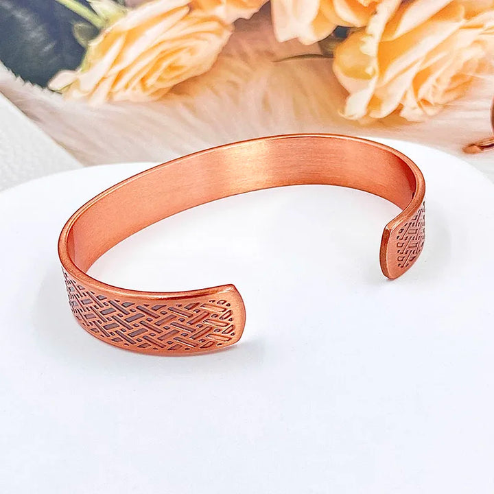 Bracciale Rame Intarsio Donna