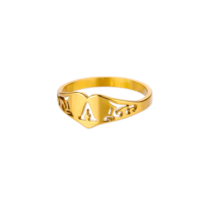 Principio Anello Lettera Donna