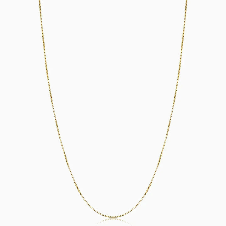 Bodega Box Necklace | Gold