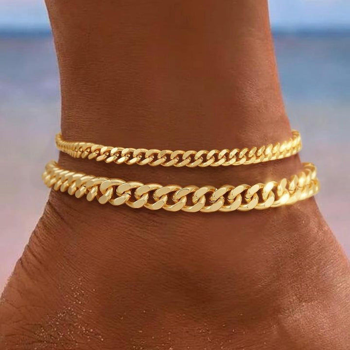 Cavigliera Cuban Link | Oro