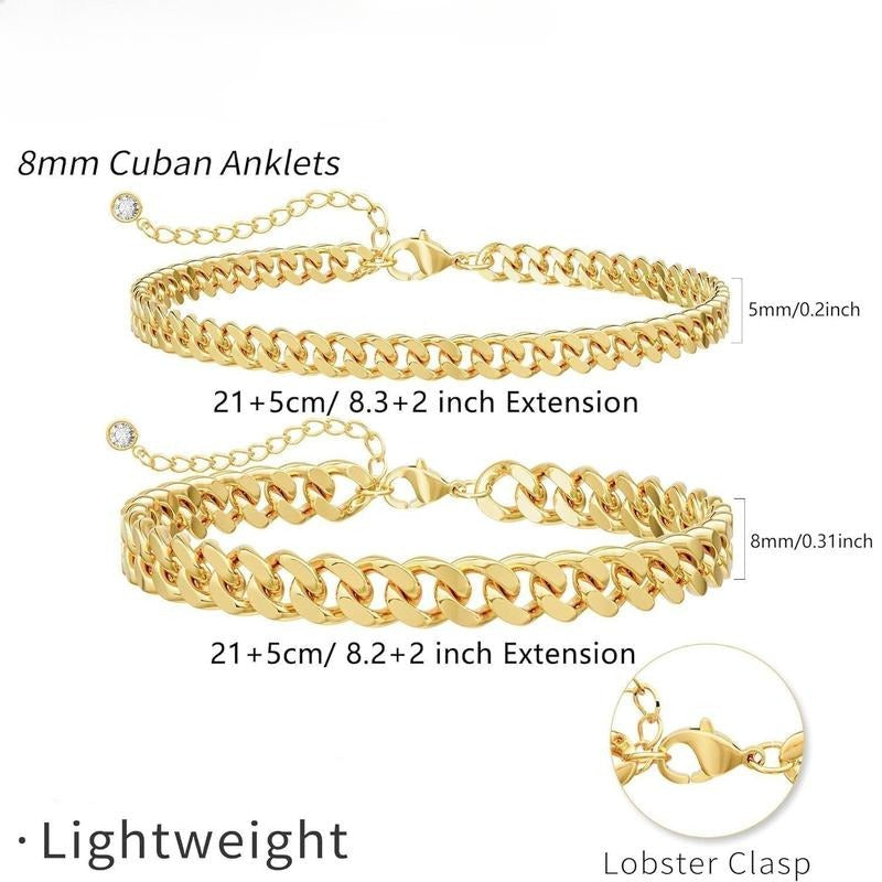 Cavigliera Cuban Link | Oro