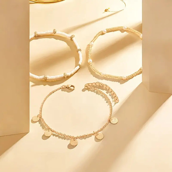Set Cavigliera 3 Strati | Oro