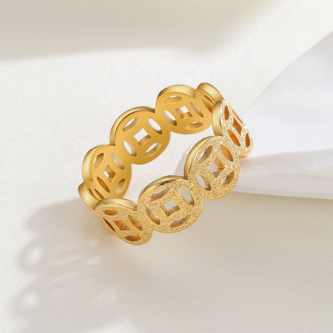 Anello Pattern Ella | Oro