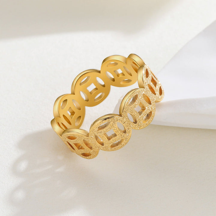 Anello Pattern Ella | Oro