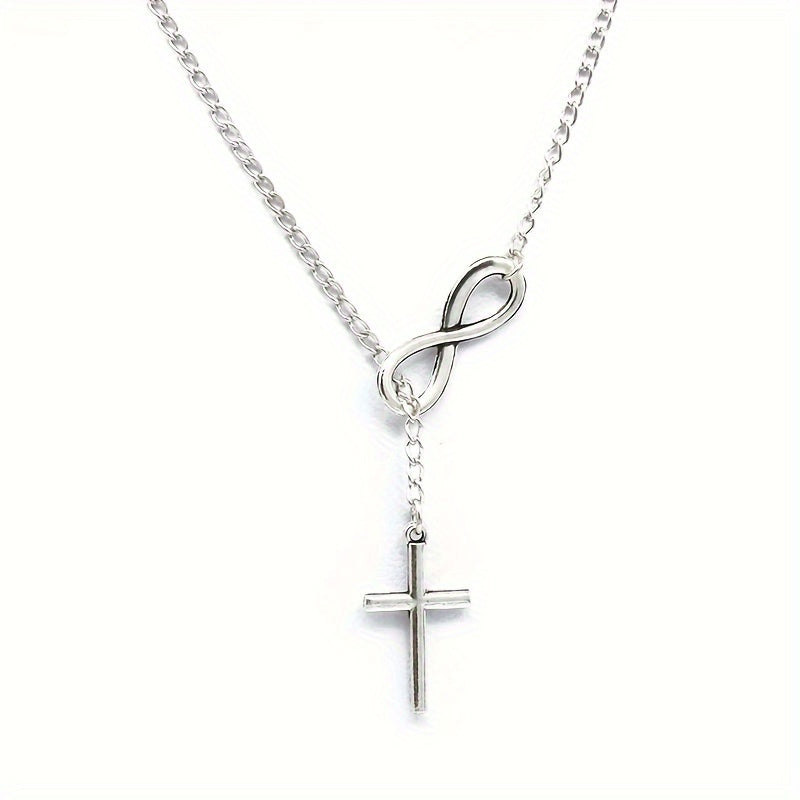 Collana Croce Infinito | Oro