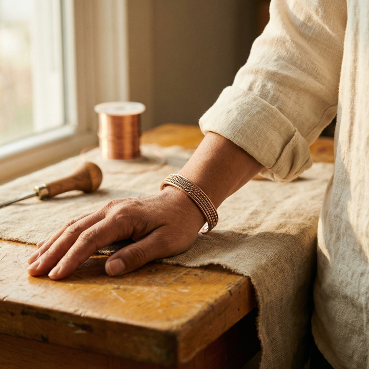 Vera’s Forge Copper Bracelet