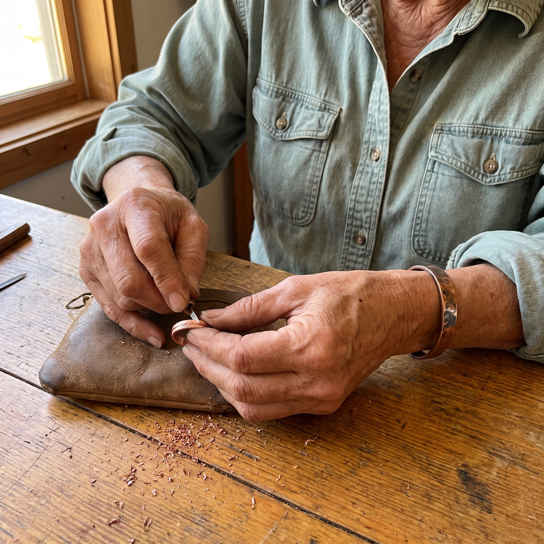 Anello in Rame Radici | Luca&amp;Vittoria