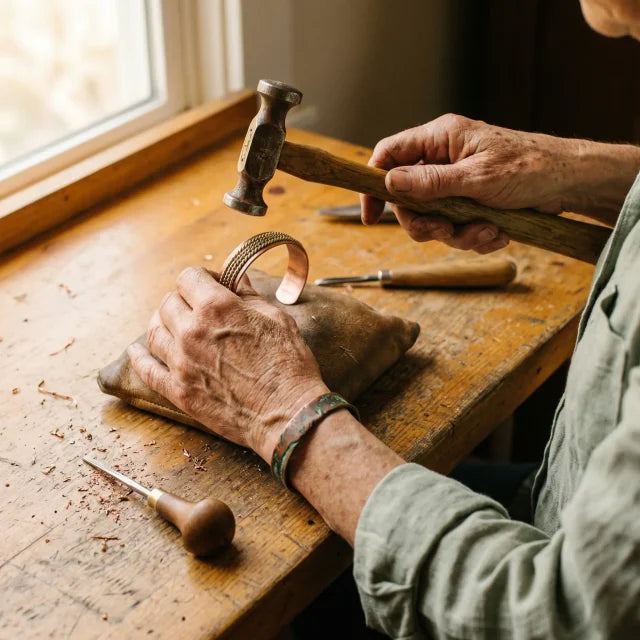 Vera’s Forge Copper Bracelet