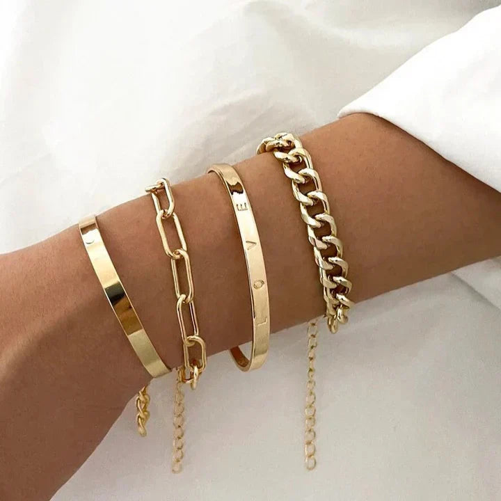 Set Bracciali Elan | Oro