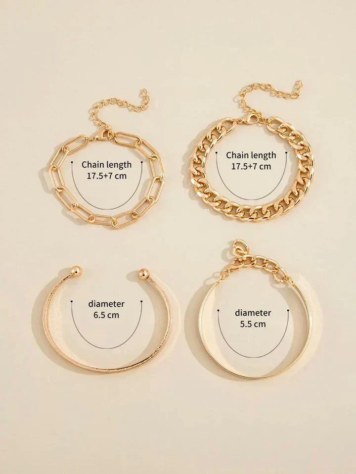 Set Bracciali Elan | Oro