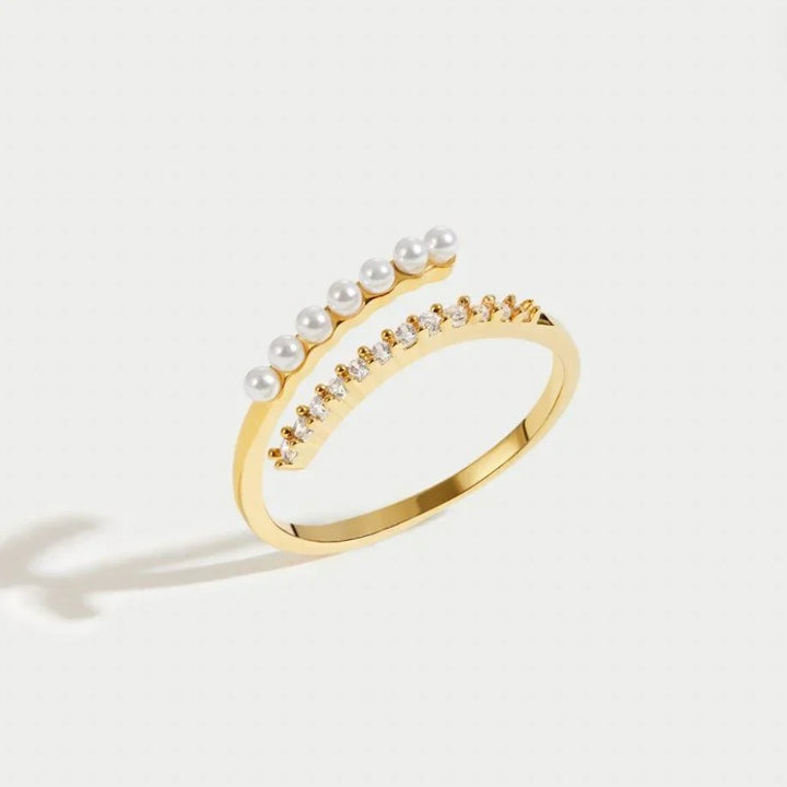 Anello Brillanti Curva | Oro